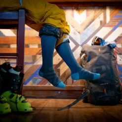 Darn Tough Women's RFL Ultra-Light Ski Socks -POC || Leki || Head Shop 2023 Darn Tough WMN RFL UL Ski Sock TEAL 3