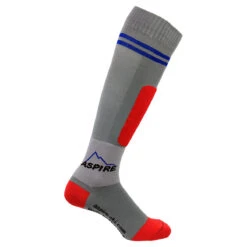 Aspire Ski-D Ski Socks -POC || Leki || Head Shop 22 Aspire Ski D Socks GRY 2